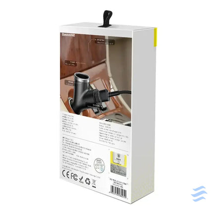 Ładowarka samochodowa Baseus Y Type 2xUSB 3,4A 40W (czarna) Car chargers