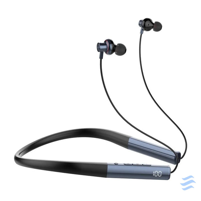 LDNIO N01 wireless neckband headphones (dark blue) Sports