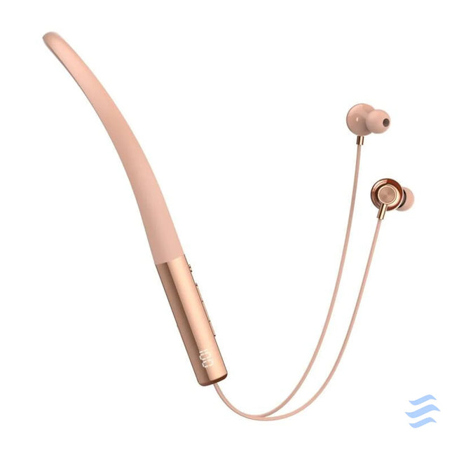 LDNIO N01 wireless neckband headphones (rose gold) Sports