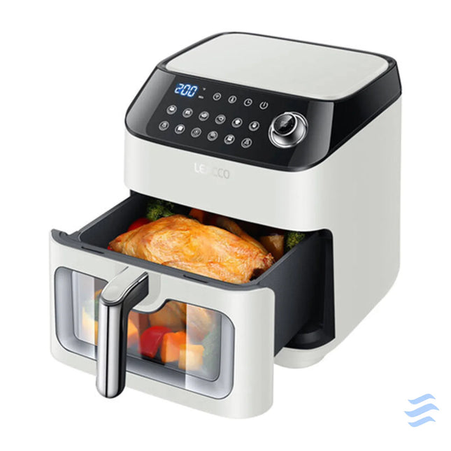LEACCO 4.5L 1050W non fat fryer AF020 White Fryers