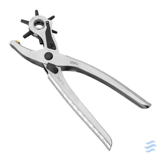 Leather Hole Punch 9’’ Deli Tools EDL1919C (silver) Pliers