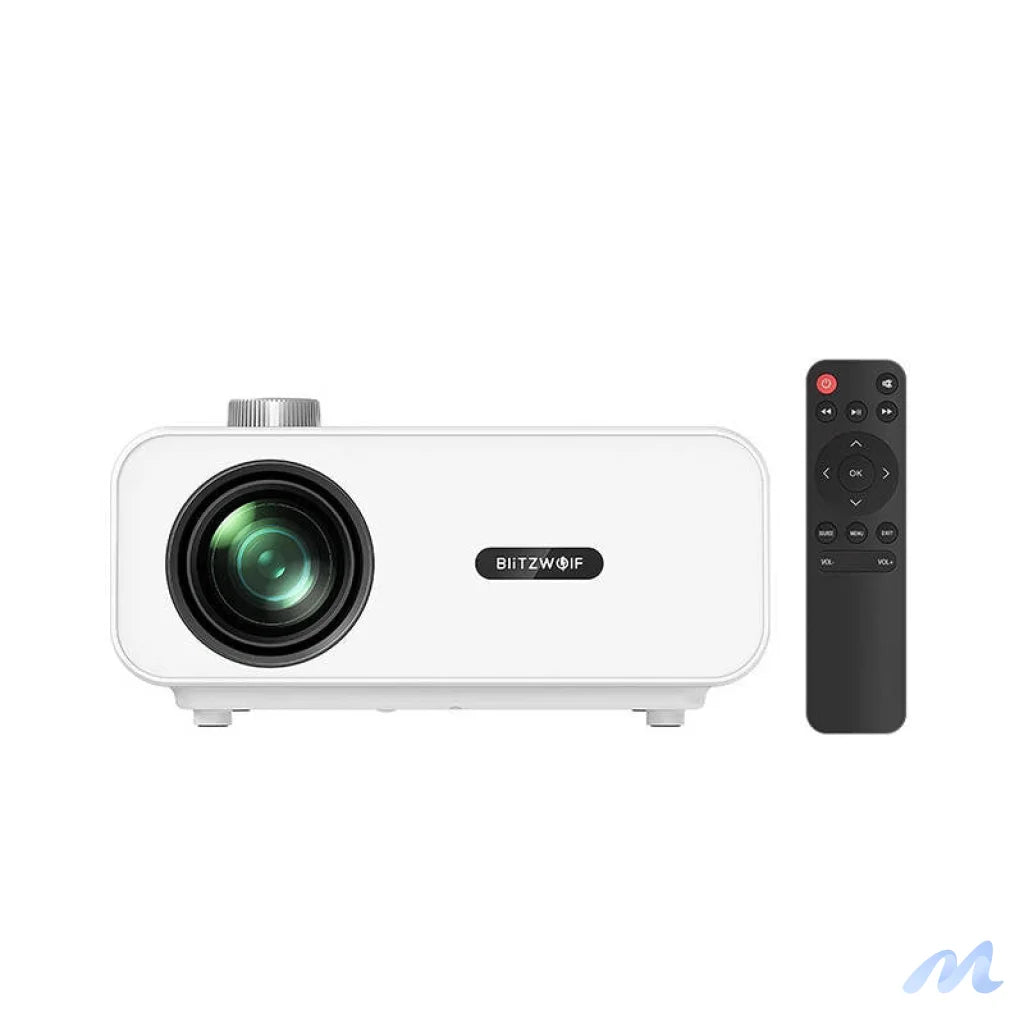 LED projector BlitzWolf BW-V5 1080p, HDMI, USB, AV (white)