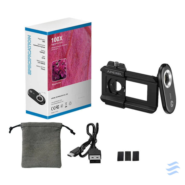 Lens for phone 100x APEXEL APL MS100 Phone lenses