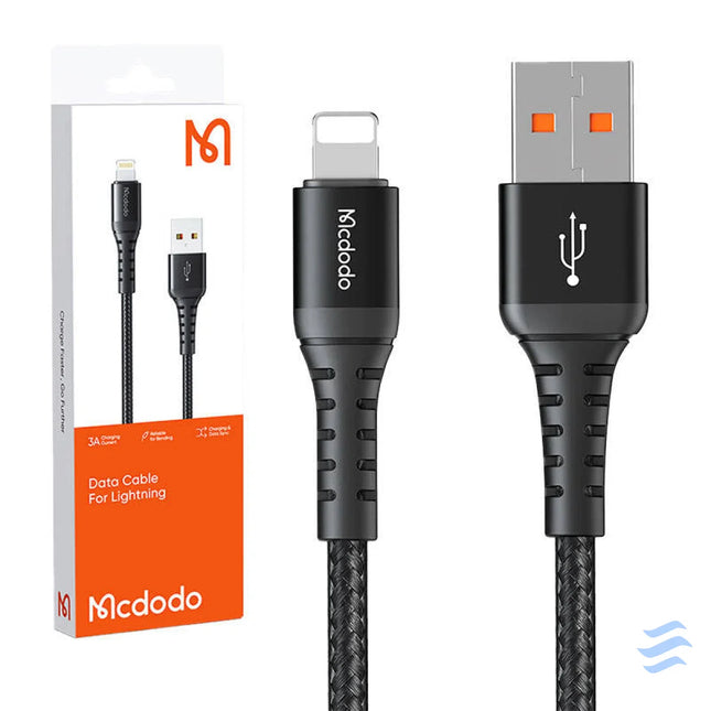 Lightning Cable Mcdodo CA 2260 0.2m (black) USB to Lightning