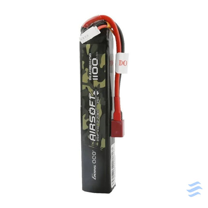 Lipo Gens ace 25C 1100mAh 3S1P 11.1V Airsoft Gun battery with T plug Lithium and NiMH