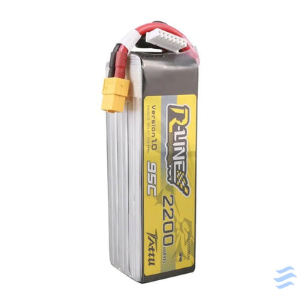 Lipo Tattu R Line 22.2V 2200mAh 6S 95C battery with XT60 connector Lithium and NiMH