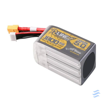 Lipo Tattu R Line Version 5.0 1800mAh 22.2V 150C 6S battery with XT60 connector Lithium and NiMH