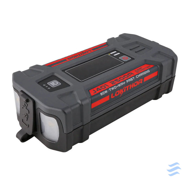Lokithor J401 Jump Starter / Booster 2500A + Powerbank 20000mAh + Flashlight 4 in 1 Device Jump starters