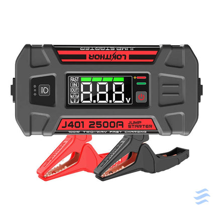 Lokithor J401 Jump Starter / Booster 2500A + Powerbank 20000mAh + Flashlight 4 in 1 Device Jump starters