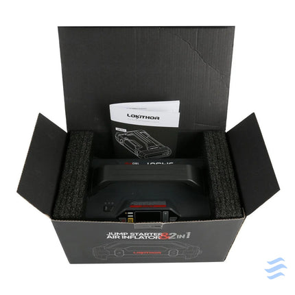 Lokithor JA301 Jump Starter / Booster 2000A + Powerbank 20000mAh + Compressor + Flashlight 4 in 1 Device Jump starters