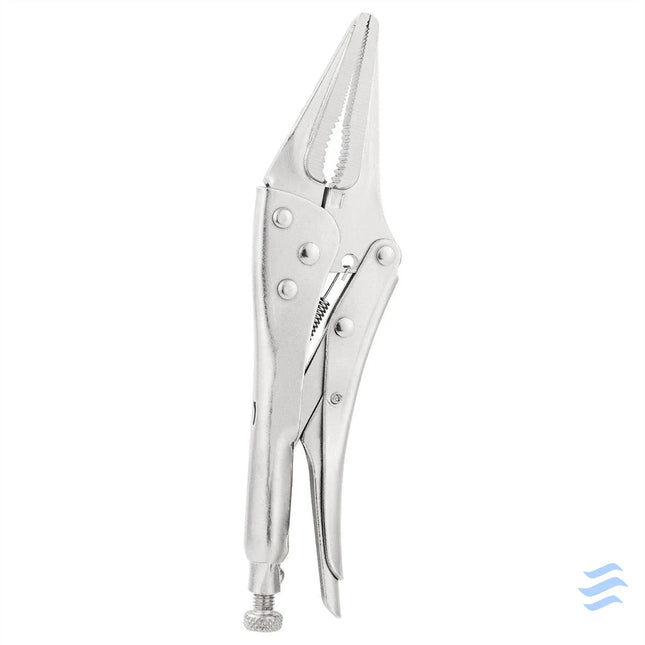Long Nose Locking Pliers 9’’ Deli Tools EDL20015B (silver) Pliers
