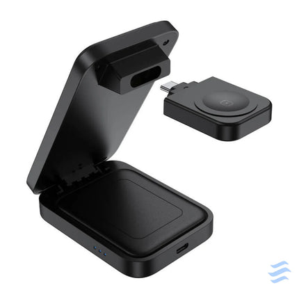 Magnetic 3 in 1 charger Choetech T611 F 15W for iPhone 12/13/14/15 series Wireless chargers
