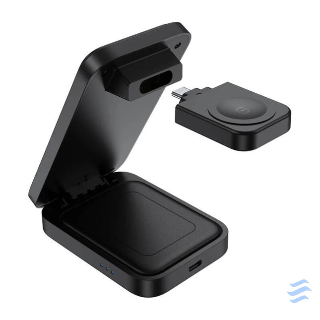 Magnetic 3 in 1 charger Choetech T611 F 15W for iPhone 12/13/14/15 series Wireless chargers