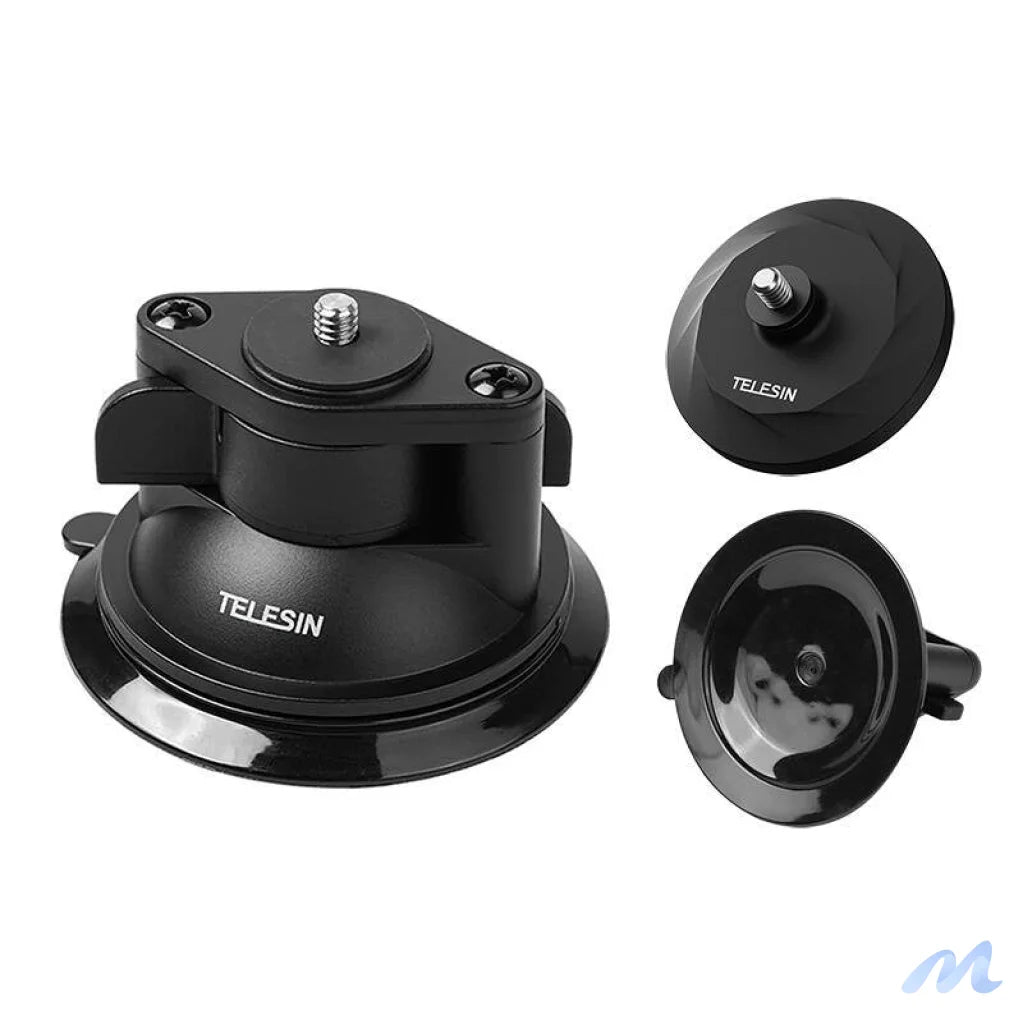 Magnetic Base and Suction Cup Base Set TELESIN for Insta360 GO 3