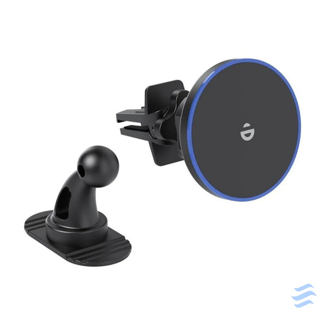 Magnetic Car Charger Holder Choetech T208 F 15W (Black) Car chargers