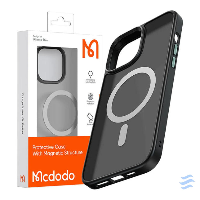 Magnetic case McDodo for iPhone 14 plus (black) Protective cases for smartphones