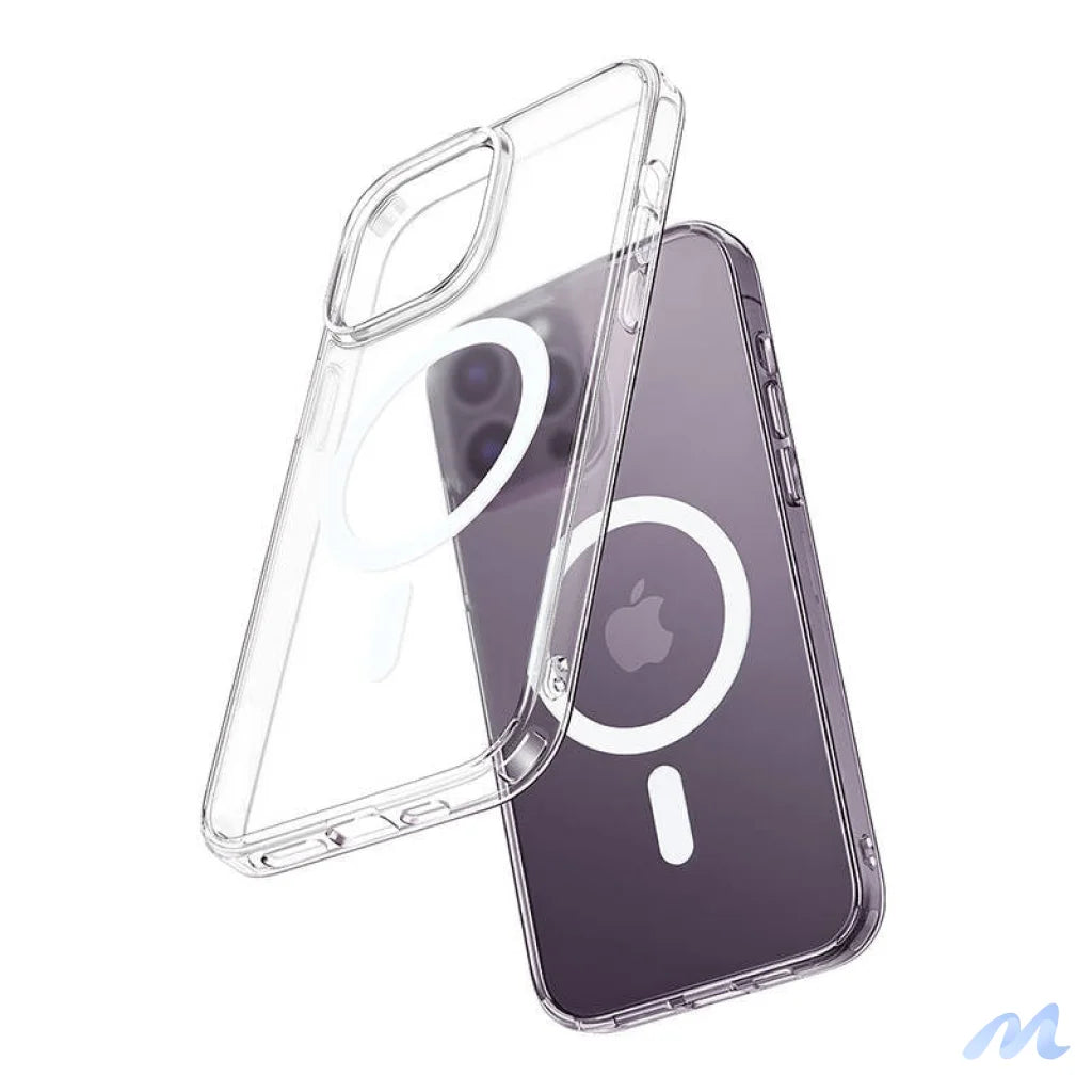 Magnetic case McDodo for iPhone 15 Pro (clear)