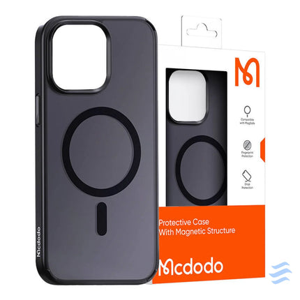 Magnetic case McDodo for iPhone 15 Pro Max (black) Protective cases for smartphones