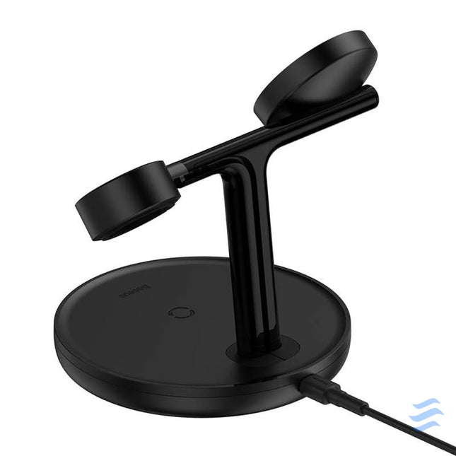 Magnetic Charging Bracket Baseus Swan 3 in 1 20W (black) Wireless chargers