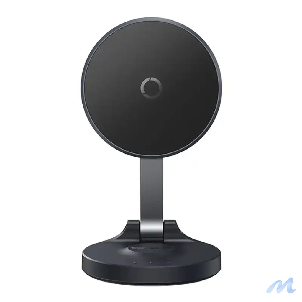 Magnetic Desktop Phone Stand Baseus MagPro self-adhesive (black)