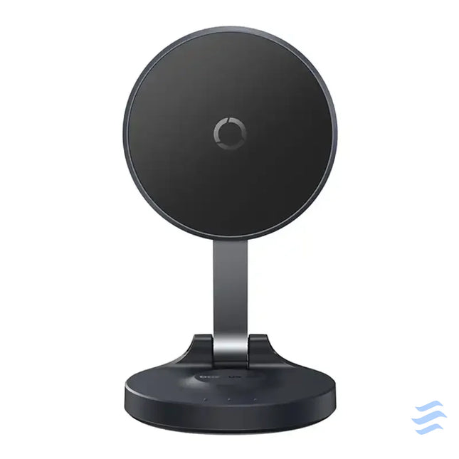 Magnetic Desktop Phone Stand Baseus MagPro self adhesive (black) Straps mounts and holders
