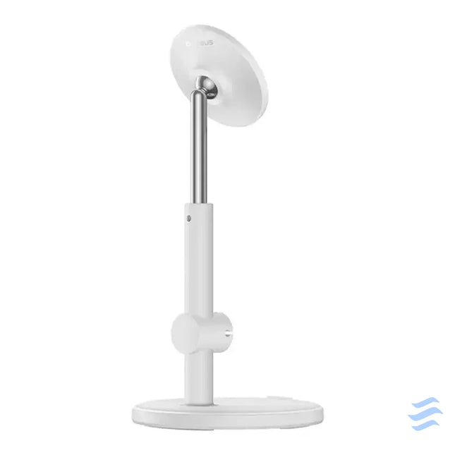 Magnetic Desktop Phone Stand Baseus MagPro (white) Straps mounts and holders