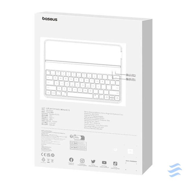 Magnetic Keyboard Case Baseus Brilliance for Pad Air4/5 10.9’’ /Pad Pro11’’ Protective cases for tablets