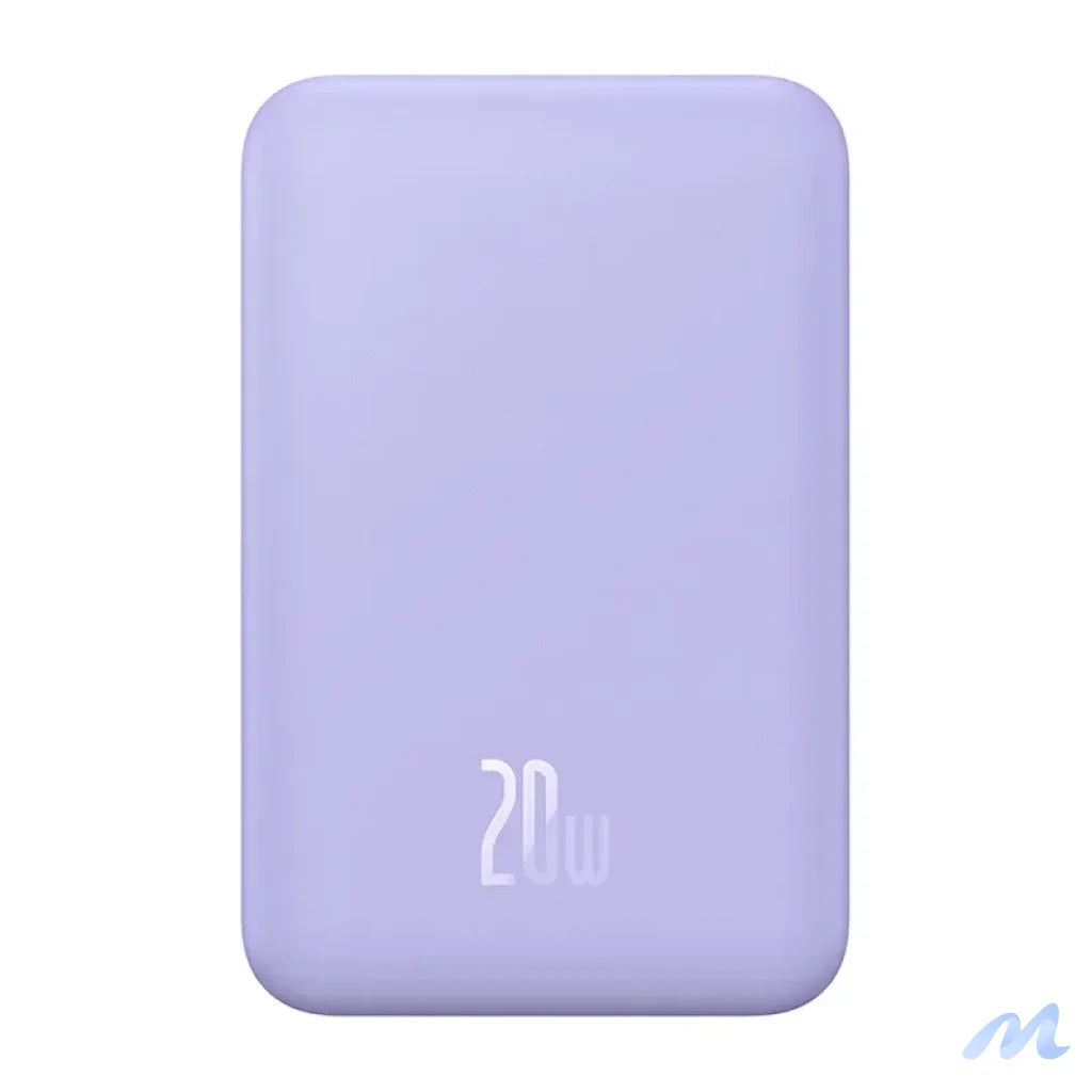 Magnetic Mini Powerbank Baseus 5000mAh 20W (purple)