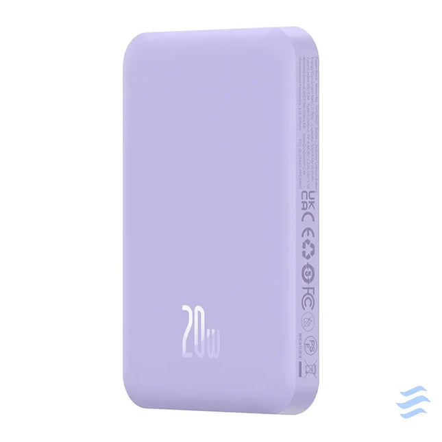 Magnetic Mini Powerbank Baseus 5000mAh 20W (purple) Powerbanks