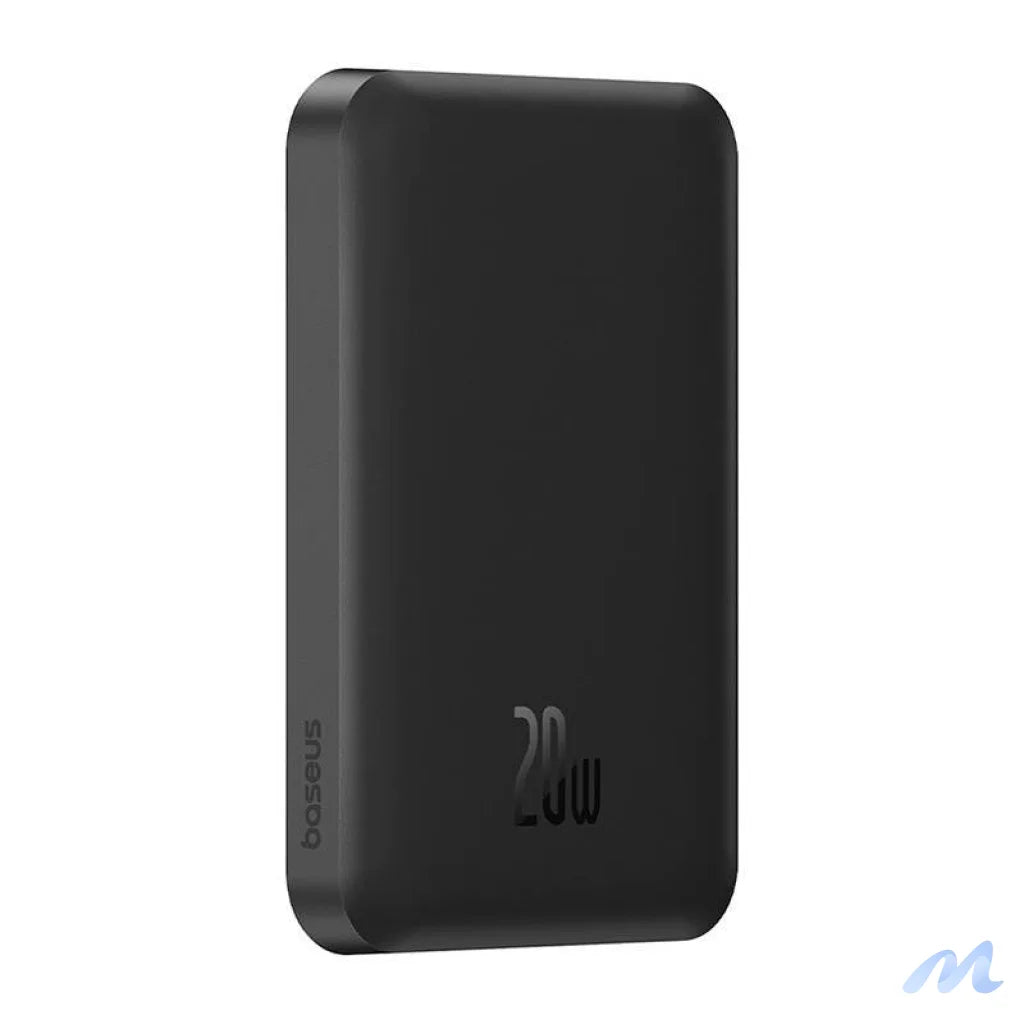 Magnetic Mini Powerbank Baseus 5000mAh, USB-C 20W (black)