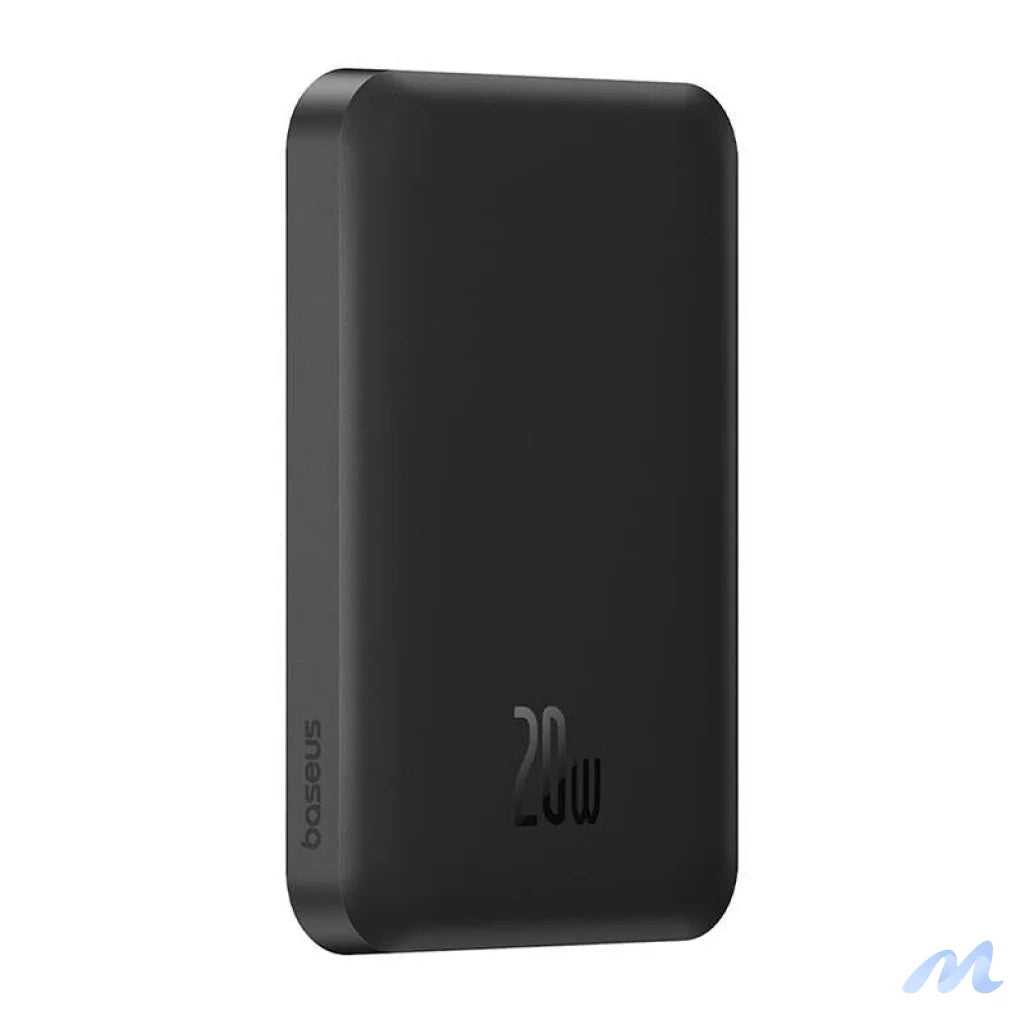 Magnetic Mini Powerbank Baseus 5000mAh, USB-C 20W (black)