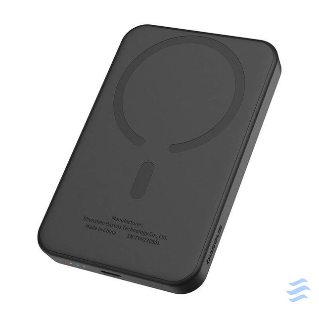 Magnetic Mini Powerbank Baseus 5000mAh USB C 20W (black) Powerbanks