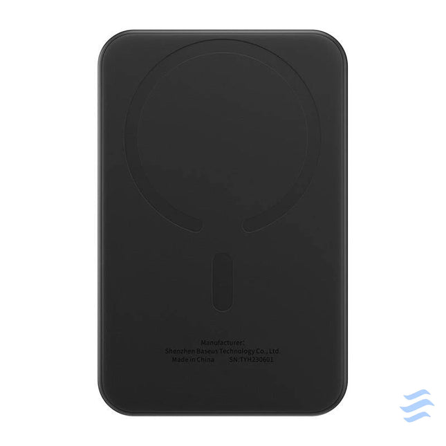 Magnetic Mini Powerbank Baseus 5000mAh USB C 20W (black) Powerbanks