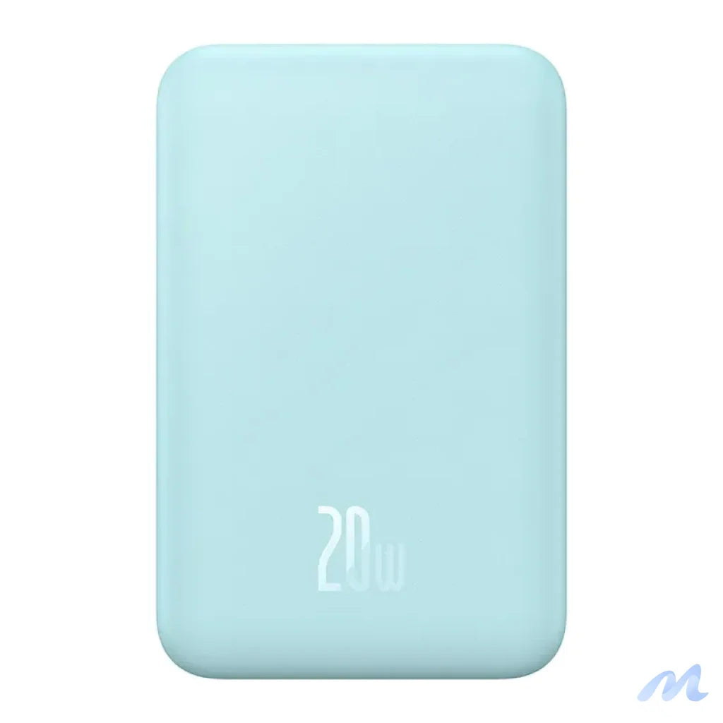 Magnetic Mini Powerbank Baseus 5000mAh, USB-C 20W (blue)