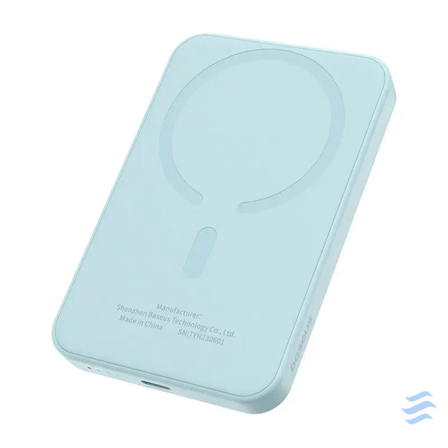 Magnetic Mini Powerbank Baseus 5000mAh USB C 20W (blue) Powerbanks