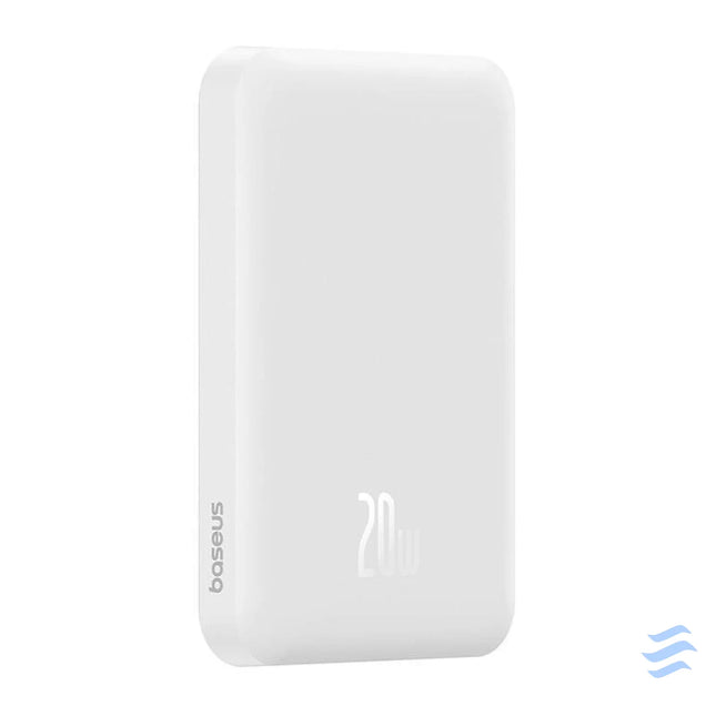 Magnetic Mini Powerbank Baseus 5000mAh USB C 20W (white) Powerbanks