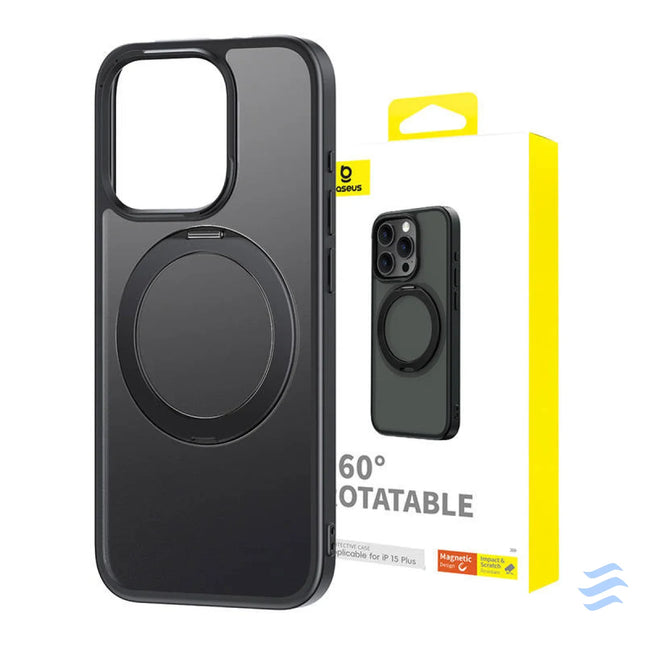 Magnetic Phone Case for iPhone 15 Plus Baseus CyberLoop Series (Black) Protective cases for smartphones