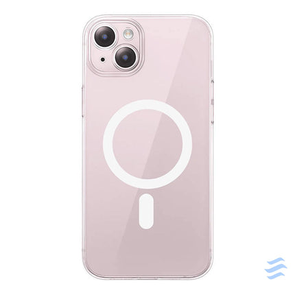 Magnetic Phone Case for iPhone 15 Plus Baseus OS Lucent Series (Clear) Protective cases for smartphones