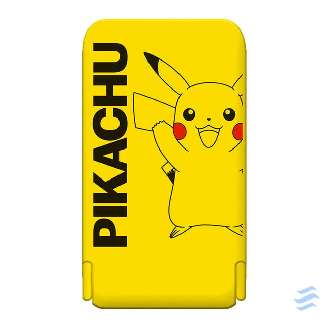 Magnetic powerbank OTL 5000 mAh USB C 15W Pokemon Pikatchu with stand (yellow) Powerbanks