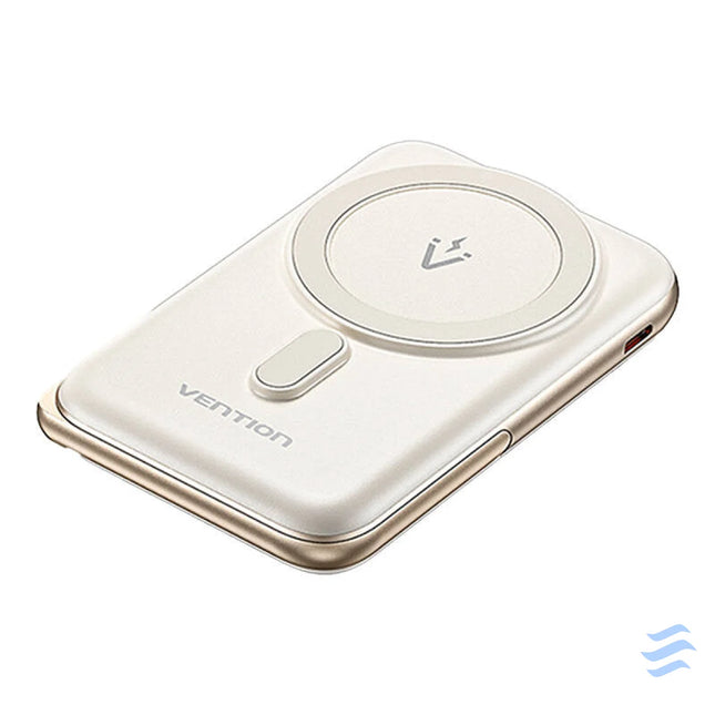 Magnetic Powerbank Vention FHNW0 20W 10000 mAh (white) Powerbanks
