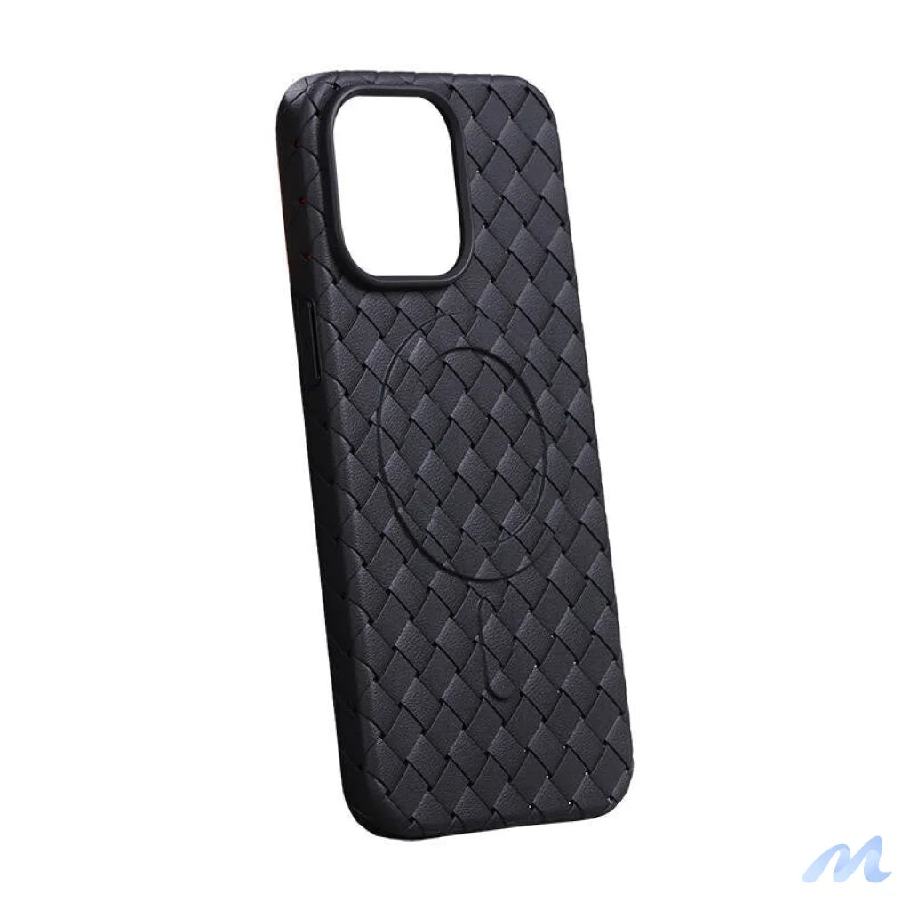 Magnetic protective phone case Joyroom JR-BP005 for iPhone 15 Pro Max (black)