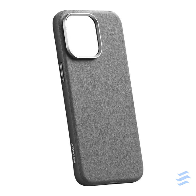 Magnetic protective phone case Joyroom JR BP007 for iPhone 15 Pro Max (gray) Protective cases for smartphones