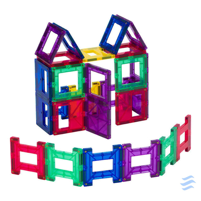 Magnetic tiles 3D Playmags 162 24 pcs set Blocks and construction sets