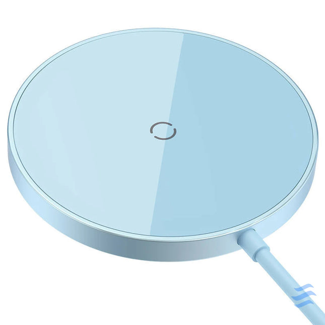 Magnetic Wireless Charger Baseus Simple Mini 3 15W (Blue) Wireless chargers