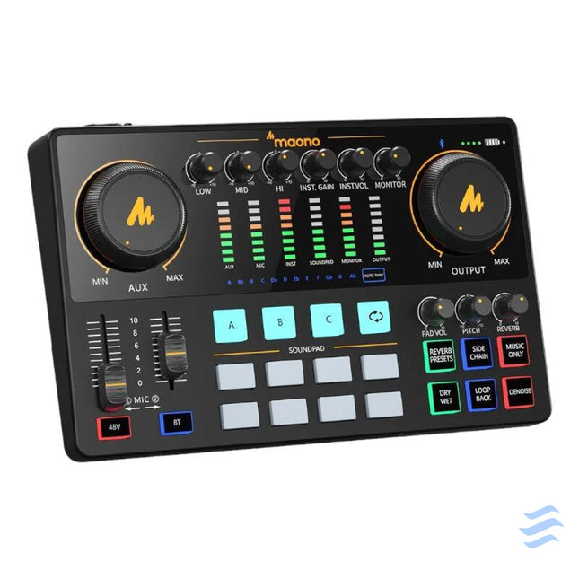 Maono AME2 Sound Card Black External sound cards