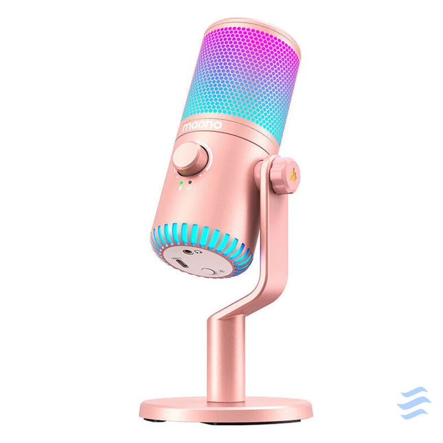 Maono DM30RGB Microphone Pink Microphones