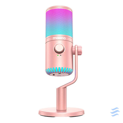 Maono DM30RGB Microphone Pink Microphones