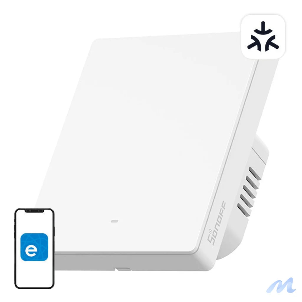 Matter SONOFF M5-1C-80W WiFi smart wall switch (1-channel, for frame)
