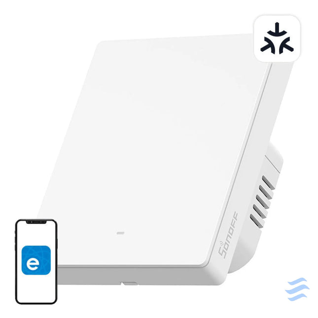 Matter SONOFF M5 1C 80W WiFi smart wall switch (1 channel for frame) Switches