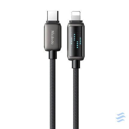 Mcdodo CA 2630 USB C to Lightning cable 36W LED display 1.2m USB C to Lightning